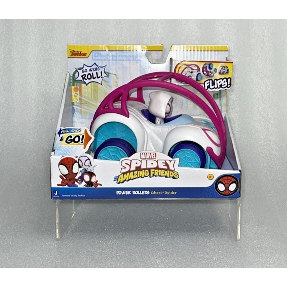 Disney Marvel Spidey & His Amazing Friends Power Rollers Flips Ghost Spider NEW